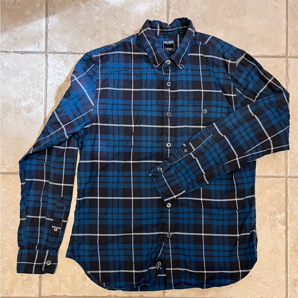 Todd Snyder flannel shirt MED